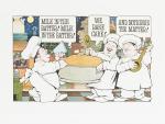 Small Collection / Small Archive of two very rich and personal, handwritten &amp; signed letters on cards by Sendak, together with a wonderful collection of fourteen (14) loose gicleé prints
