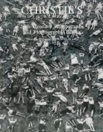 Christie's. 20th Century Photographs and Photography Books Tuesday 8 October 1998 at 11.00 am.